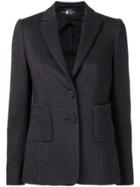Luisa Cerano Fitted Blazer - Grey