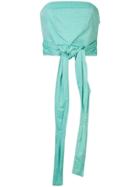 C & M Solene Cropped Top - Green