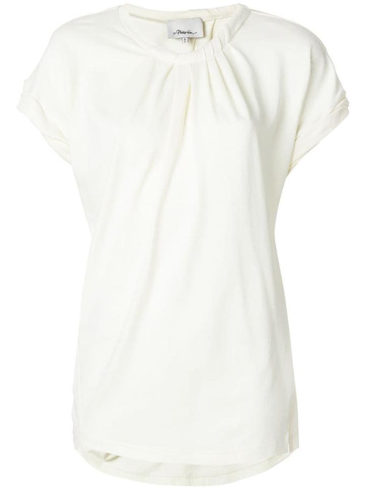 3.1 Phillip Lim Gathered Neckline Blouse - Neutrals