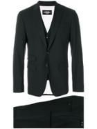 Dsquared2 Pocket Detail Three Piece Suit - Black