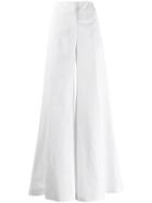 Pt01 Super Flared Trousers - White