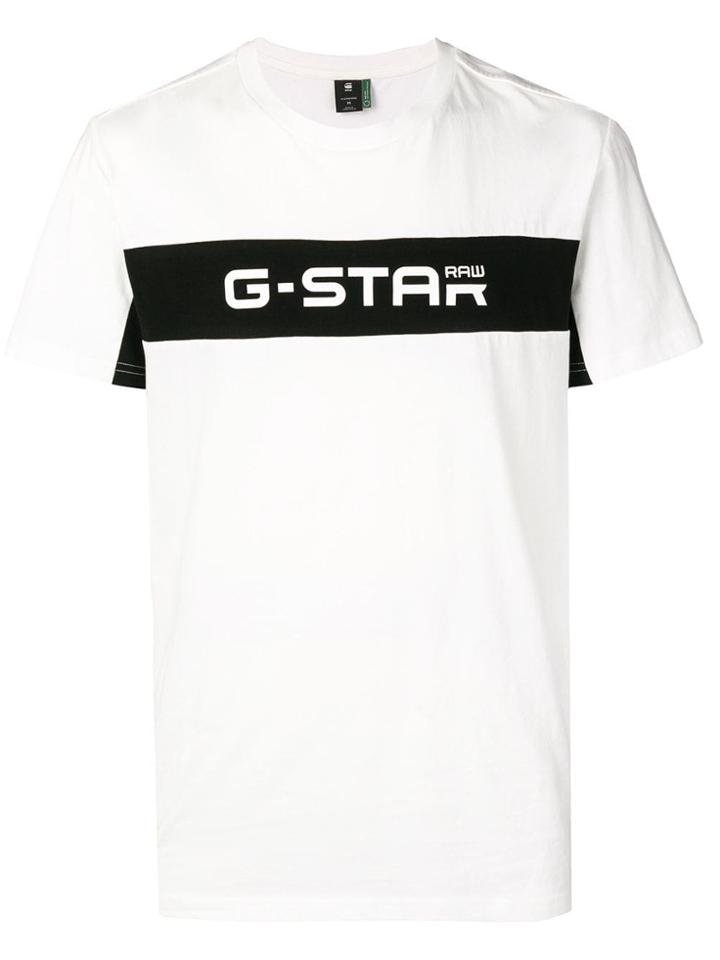 G-star Raw Research Logo Print T-shirt - White