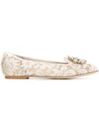 Dolce & Gabbana 'vally' Slippers - Nude & Neutrals