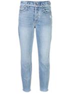 Grlfrnd Frayed Skinny Jeans - Blue