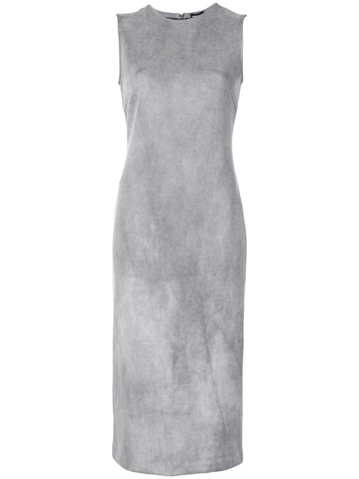 Giorgio Armani Midi Tank Dress - Grey