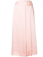 Rejina Pyo Belted Pencil Skirt - Pink & Purple