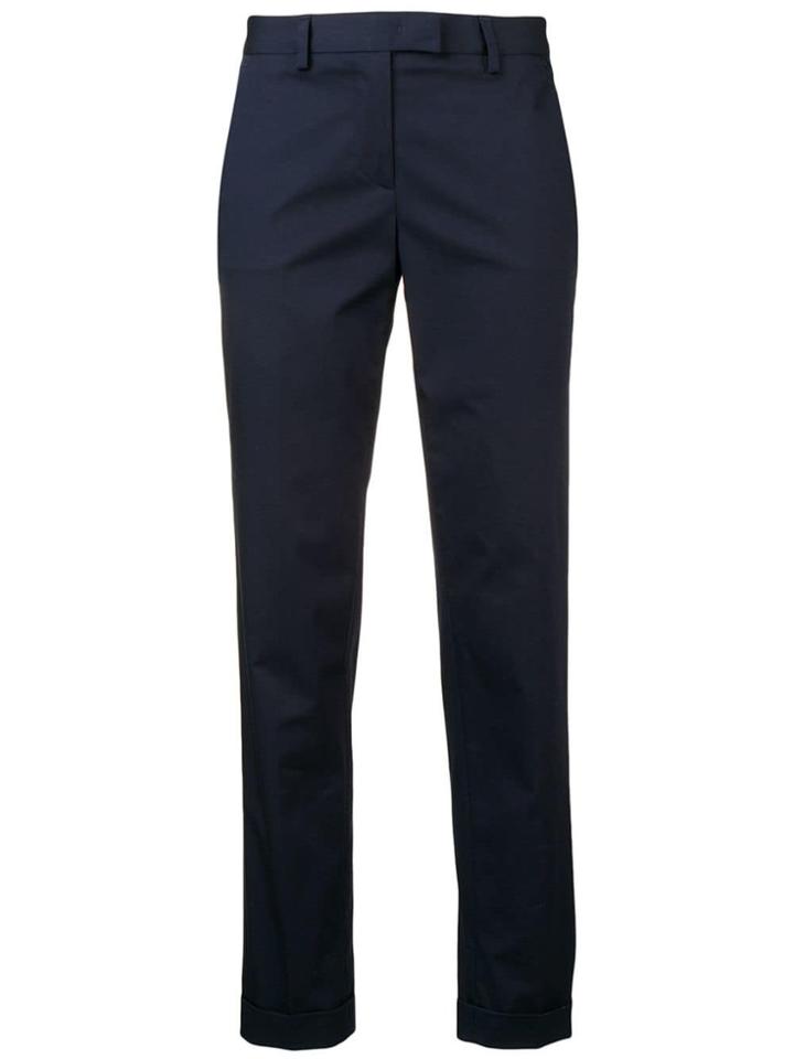 Alberto Biani Slim Fit Trousers - Blue