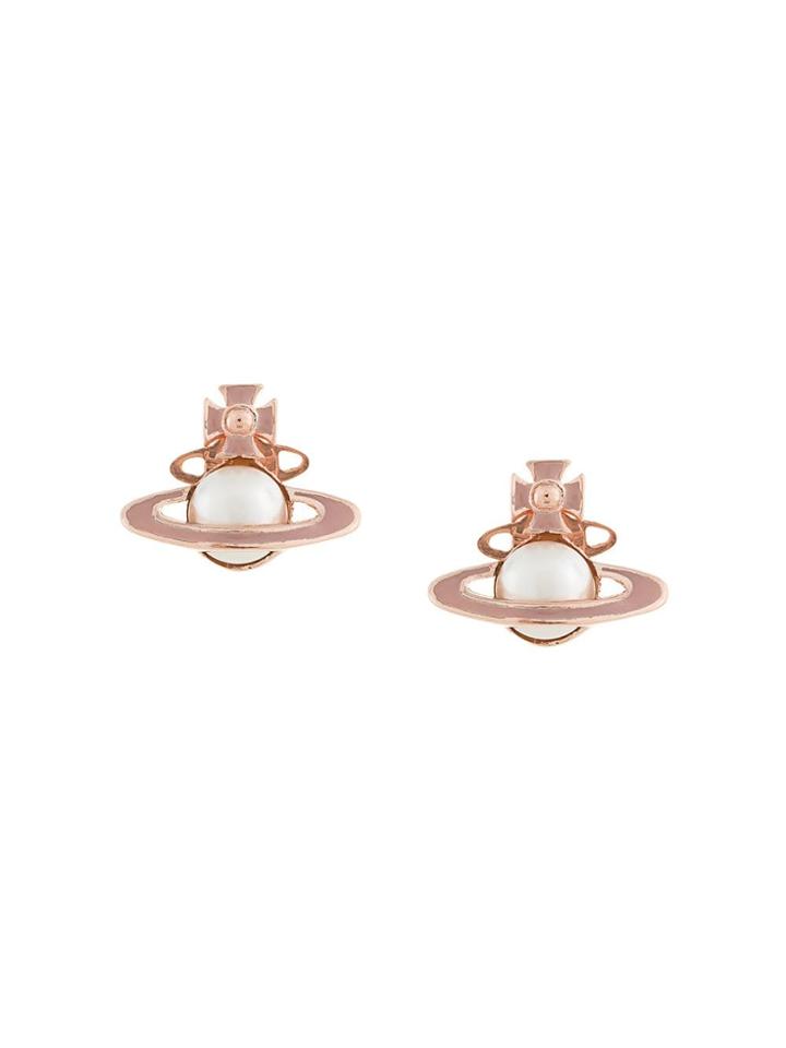 Vivienne Westwood Iris Bas Relief Earrings - Gold