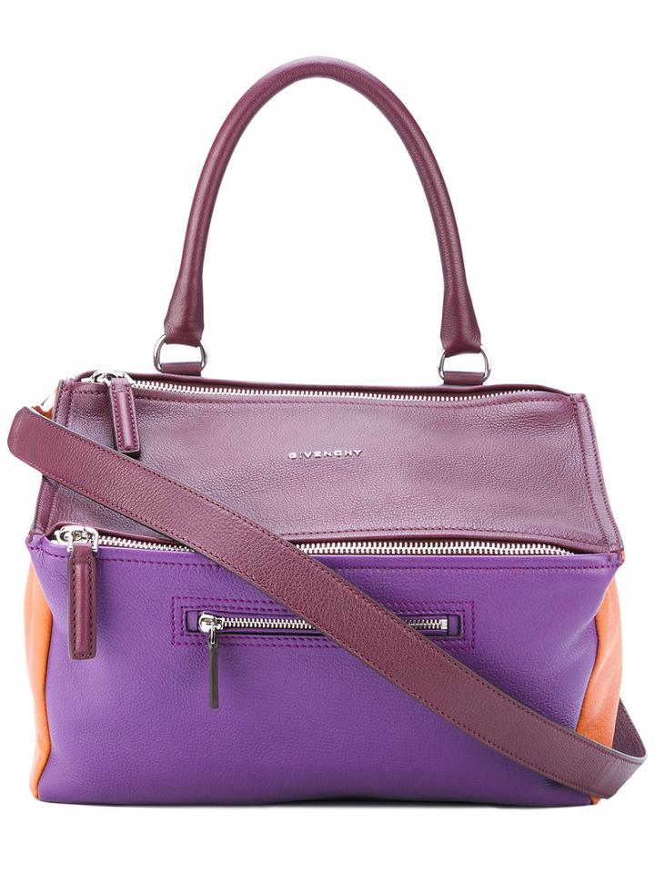 Givenchy - Pandora Bag - Women - Goat Skin - One Size, Pink/purple, Goat Skin