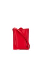 Venczel Pocket Cross Body Bag - Red