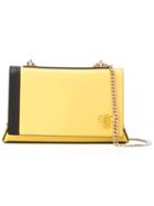 Emilio Pucci - Panel Chain Strap Bag - Women - Calf Leather - One Size, Women's, Yellow/orange, Calf Leather