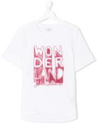 John Galliano Kids Teen Wonder Print T-shirt - White
