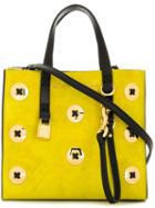 Marc Jacobs Buttons Detail Crossbody Bag - Yellow