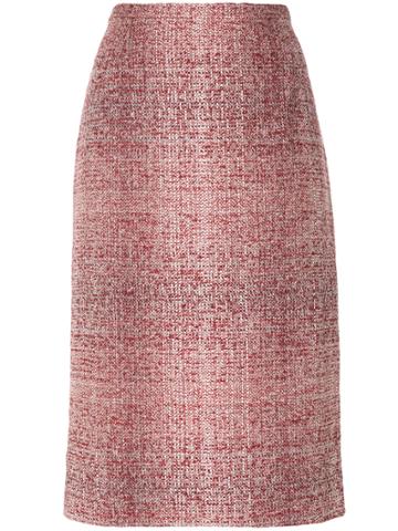 Pierre Cardin Vintage Pencil Skirt - Red