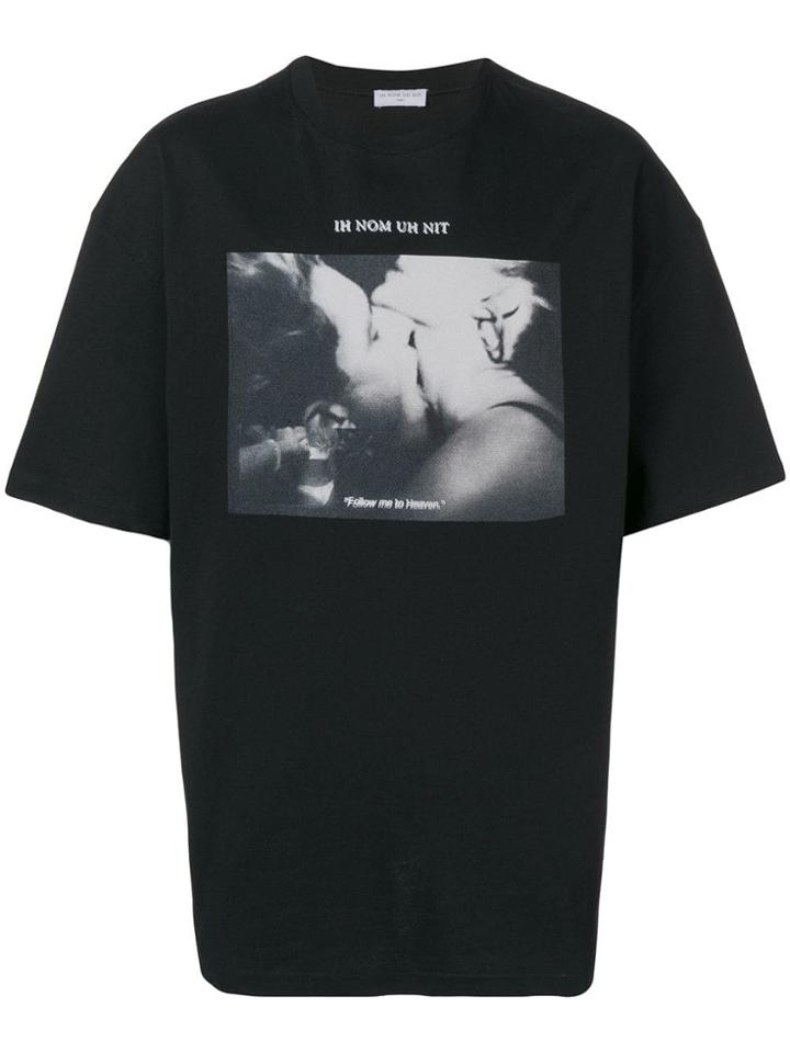 Ih Nom Uh Nit Kiss Photography T-shirt - Black