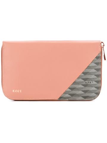 K/a/r/t Panelled Wallet - Pink & Purple