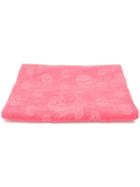 Alexander Mcqueen Skull Motif Towel - Pink