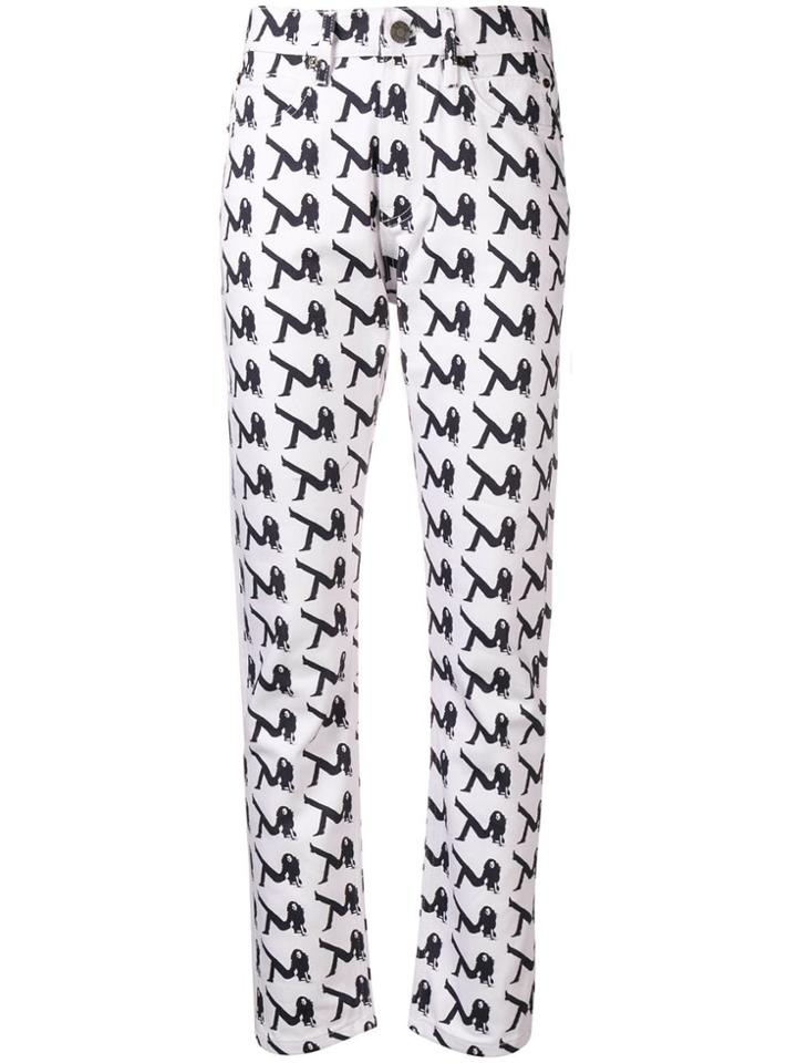 Calvin Klein Jeans Est. 1978 Brooke Printed Jeans - White