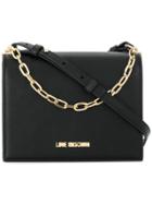 Love Moschino Chain Strap Crossbody Bag - Black