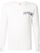Supreme Arc Logo Thermal Top - White