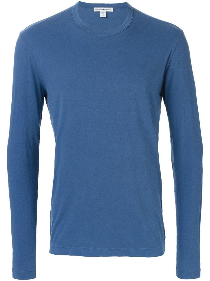 James Perse Long-sleeved T-shirt - Blue
