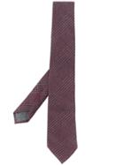 Brunello Cucinelli Glen Check Tie - Purple