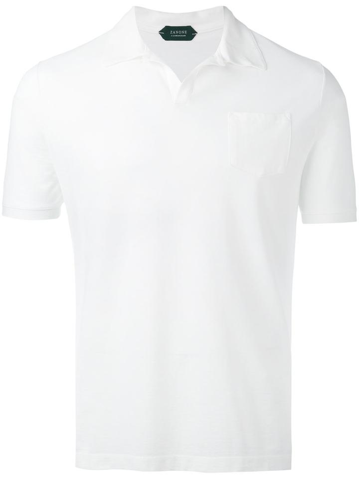 Zanone - Classic Polo Shirt - Men - Cotton - 56, White, Cotton