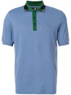 Raf Simons X Fred Perry Tape Collar Pk Shirt - Blue