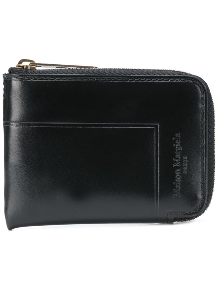 Maison Margiela Porta Monete Zip-around - Black