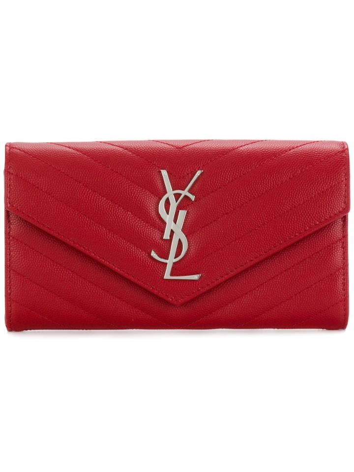 Saint Laurent Lou Lou Purse - Red