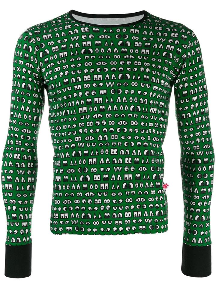 Walter Van Beirendonck Pre-owned 2005/06's Weird Print Longsleeved