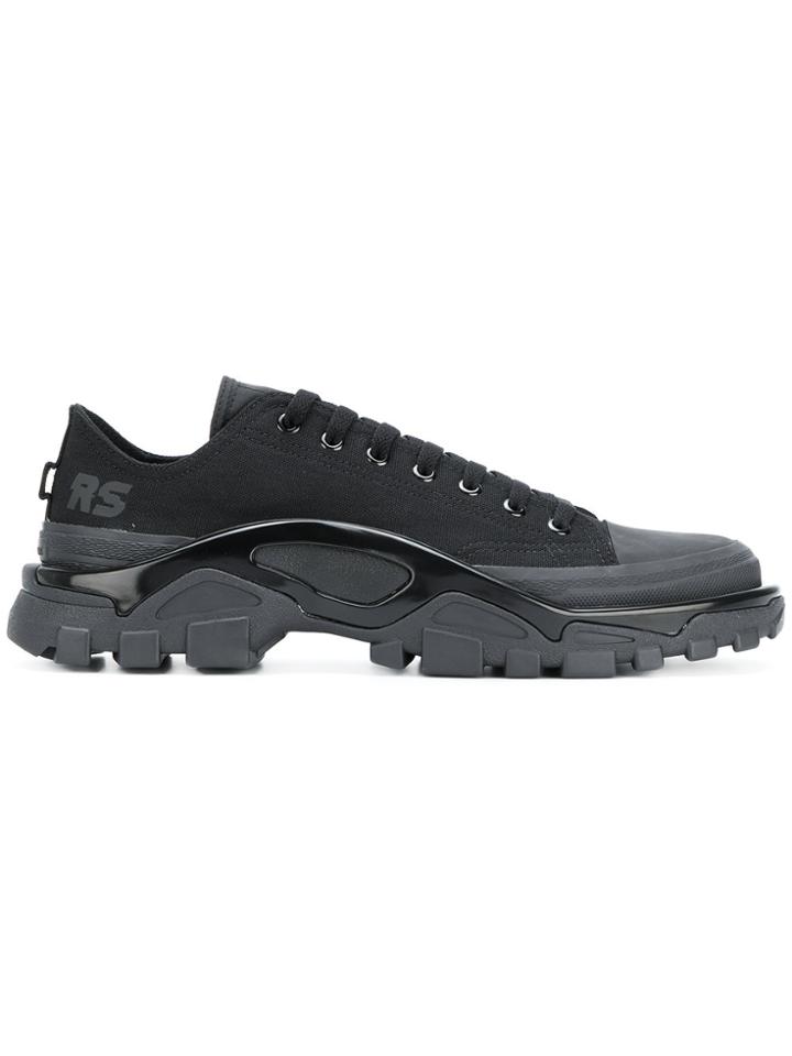 Adidas By Raf Simons Rs Detroit Runner Sneakers - Black