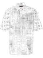 Theory Dot Print Shirt - White