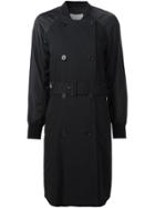 3.1 Phillip Lim Bomber Sleeve Trench Coat - Black