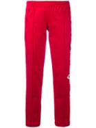 History Repeats Side Patch Track Pants, Women's, Size: 42, Red, Cotton
