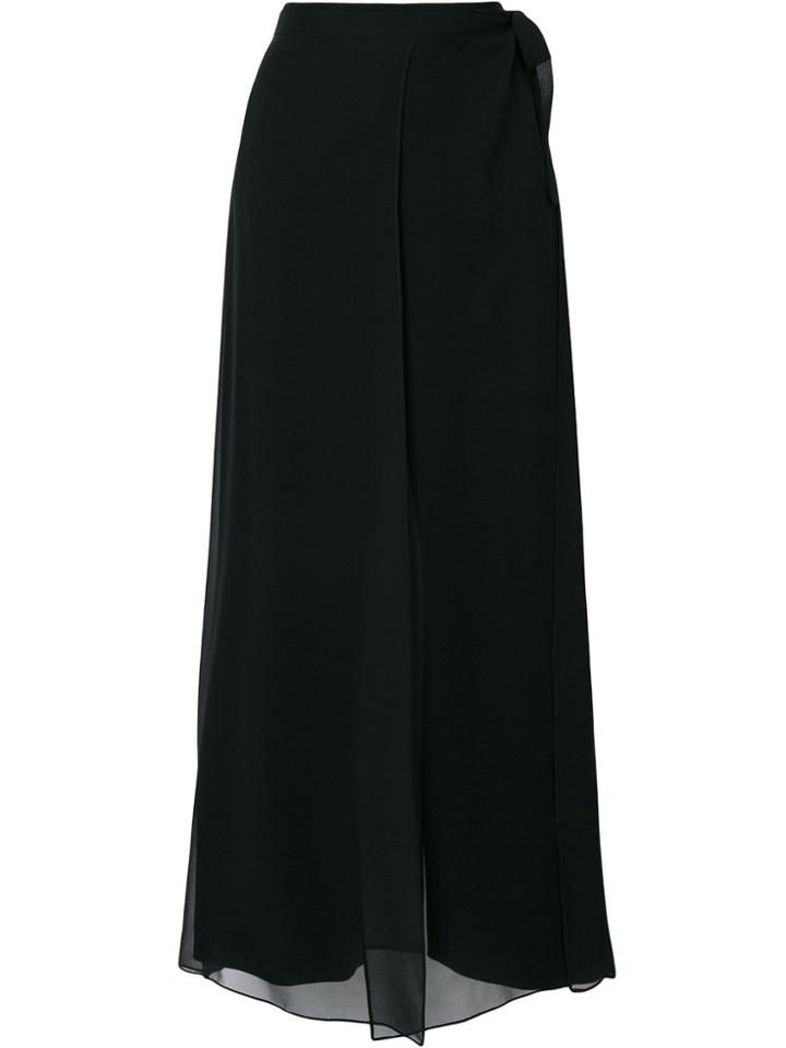 Max Mara Wide Leg Trousers - Black