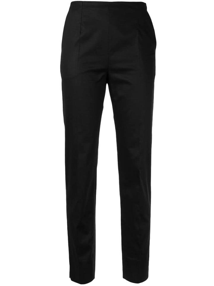 Paule Ka Tapered Cigarette Trousers - Black