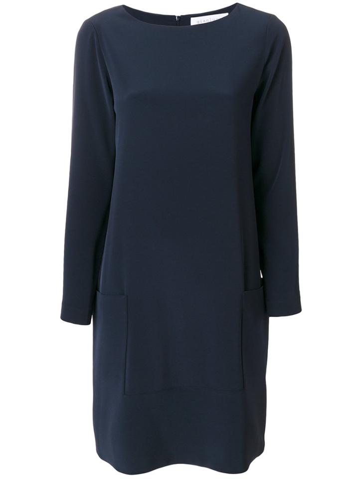 Gianluca Capannolo Shift Midi Dress - Blue