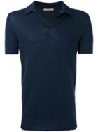 Nuur Plain Polo Shirt, Men's, Size: 54, Blue, Cotton/polyamide