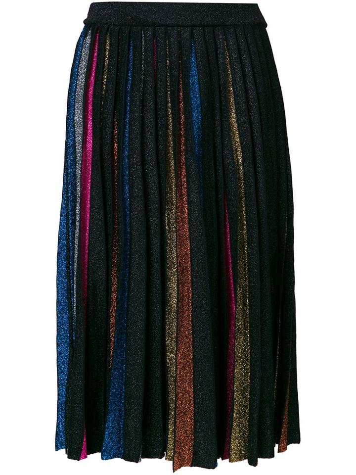 Dodo Bar Or Contrast Pleated Skirt