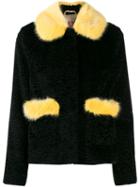 Shrimps Pearl Embellished Coat - Black