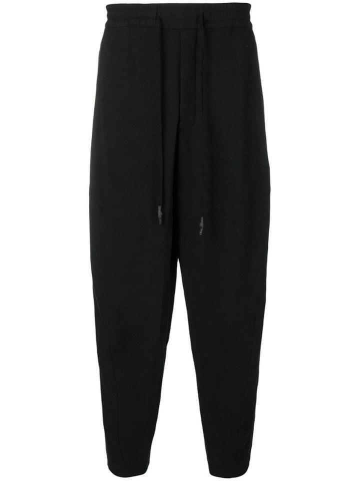 Devoa Raw Edged Shirt - Black