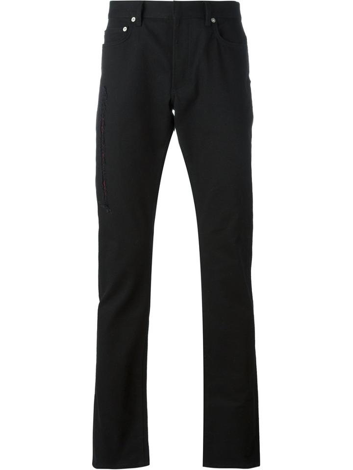 Dior Homme - Straight Leg Jeans - Men - Cotton/spandex/elastane - 32, Black, Cotton/spandex/elastane