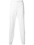 Nike Woven Logo Embroidered Track Pants - White
