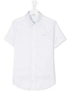 Boss Kids Short Sleeve Shirt - White