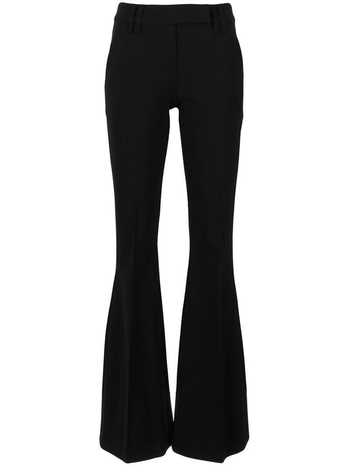 Plein Sud Palazzo Pants, Women's, Size: 36, Black, Viscose/virgin Wool/spandex/elastane/polyester