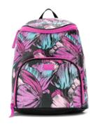 Ea7 Emporio Armani Floral Print Backpack - Pink