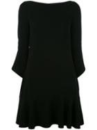 Nodality Dress - Women - Polyester/triacetate/viscose - 34, Black, Polyester/triacetate/viscose, Talbot Runhof