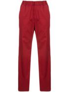 Lis Lareida Straight-leg Trousers - Red