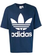 Adidas Oversize Trefoil T-shirt - Blue